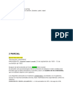 1 Parcial: "Revolución Libertadora" Presidente: 23 de Septiembre de 1955 - 13 de Noviembre de 1955