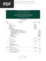 Energy Vending Inc Journal Entries - Compress