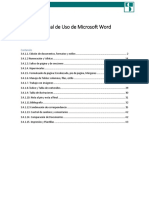 INTESUD 4.2 Manual de Uso de MS Word