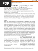 4-Griffiths 2017 The Importance of Benthic-Pelagic Coupling For Marine Ecosystem Functioning in A Changing World