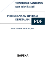 2.A. Perencanaan Operasi Kereta Api