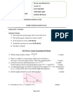 Gs Gakoma B s3 Third Term Exam