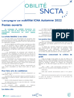 Campagne de Mobilité ICNA Automne 2022