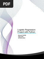 Logistic Regression Project With Python