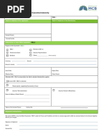 BG Application Form