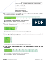 Tema 13 Estadística Fichas de Trabajo