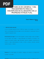 Procedimiento de Inscripción de Marcas