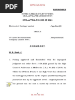 Supreme Court - Electrosteel Castings Limited - 26.11.2021