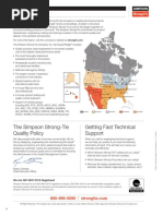 The Simpson Strong - Tie Quality Policy Getting Fast Technical Support