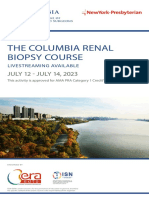 The Columbia Renal Biopsy Course: JULY 12 - JULY 14, 2023