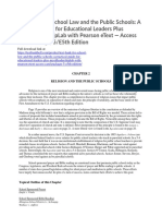 Test Bank For School Law and The Public Schools A Practical Guide For Educational Leaders Plus Myedleadershiplab With Pearson Etext Access Card Package 5 E5th Edition