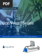 Aquafine Optivenn Series Data Sheet