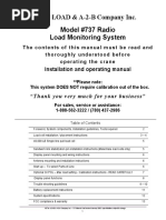 Manual The Load & A-2 Mod 737