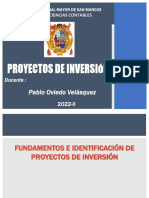 Proyectos de Inversión UNMSM 2022 - II 1