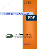 Tema 18. Guion Del Aspirantes Sobre Topografia