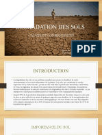 Degradation Des Sols, Causes Et Consequences