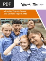 2021 Teacher Supply and Demand Report