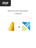 Visualization From Azure Data Explorer in Power BI