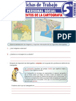 Historia y Elementos de La Cartografía para Quinto Grado de Primaria