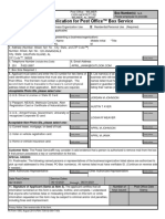 Online Application For Post Office™ Box Service: Customer Phone Box Number(s)