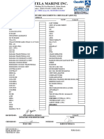 Crew Departure Document Checklist - Rev. 11-09-2017