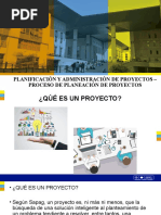 Clase 01 - Proceso de Planeación de Proyectos I (Conceptos Básicos)