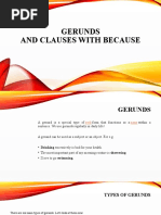 Gerunds and Clauses