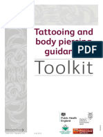 Tattooing and Body Piercing Guidance Toolkit July 2013