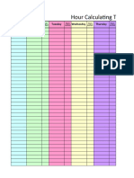 Excel Timesheet