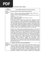 Jurnal Refleksi Pembelajaran Sosial Dan Emosional