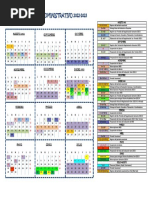 Calendario Administrativo