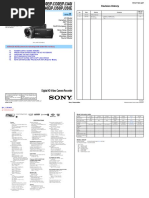 Sony HDR-CX330 CX330E PJ330E PJ340 PJ340E PJ350 PJ350E Lev2