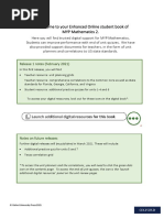 Mathematics MYP 2 - Release Notes