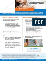 CDPH Pregnant and Breastfeeding Fact Sheet SPANISH