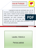 Laudos, Vistoria e Perícia Judicial - 2020