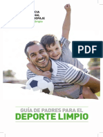 Guia de Padres para El Deporte Limpio Ama Reduc Min