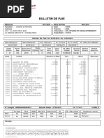 Bulletin Depa I e