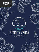 Menu Bendita Cruda