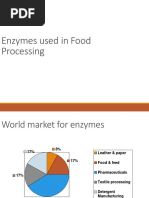 Enzymes Used in Food Processing