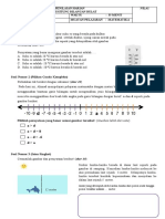 Penilaian Harian Matematika 1 (Penjumlahan Dan Pengurangan Bilangan Bulat)