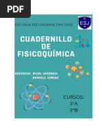 Cuadernillo de Repaso de Contenidos Materia - Sistema Materiales - Mezclas - Cambios Fisicos - Cambios Quimicios - Reacciones Químicas