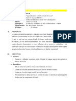 Sesión Educativa - Lavado Manos 12 de Junio 2023.