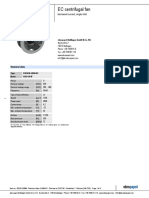 EC Centrifugal Fan: R3G630-AB06-03