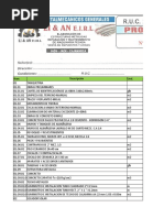 Presupuesto Construccion