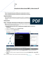 9.1.3 Packet Tracer - Identify MAC and IP Addresses Javier Morales