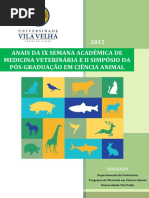 Anais Da IX Semana Acadêmica de Medicina Veterinária e II Simpósio Da Pos Graduação em Ciencia Animal