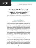 Barroeta - El Derecho Al Vestido Adecuado en El PIDESC