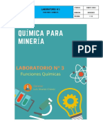 Guía Del Laboratorio 3. Funciones Químicas Cuestionario Josue