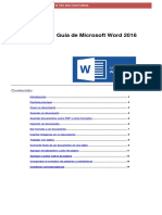 Guía de Microsoft Word 2016 1ro Bgu Nocturna