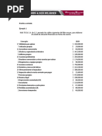 Ejemplos de Los 5 Estados Financieros